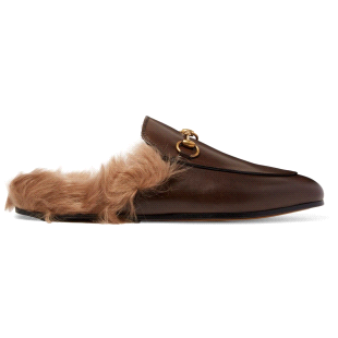 Article Image - Gucci's Fur-Lined Slippers