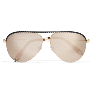 Article Image - Victoria Beckham Leather Sunglasses